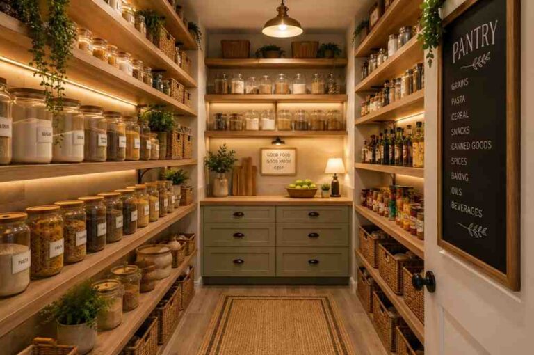 Small Walk-In Pantry Ideas 2026