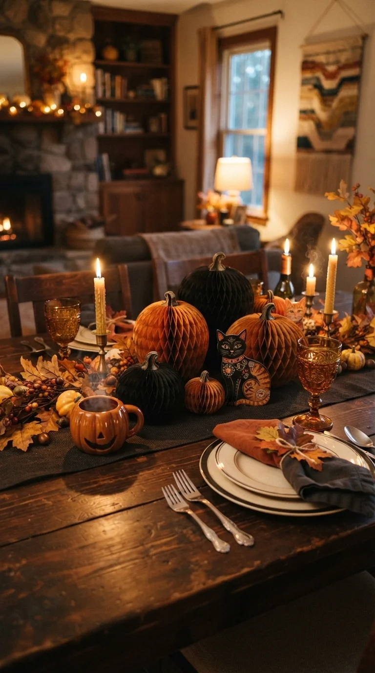 1. Authentic Paper Honeycomb Centerpieces