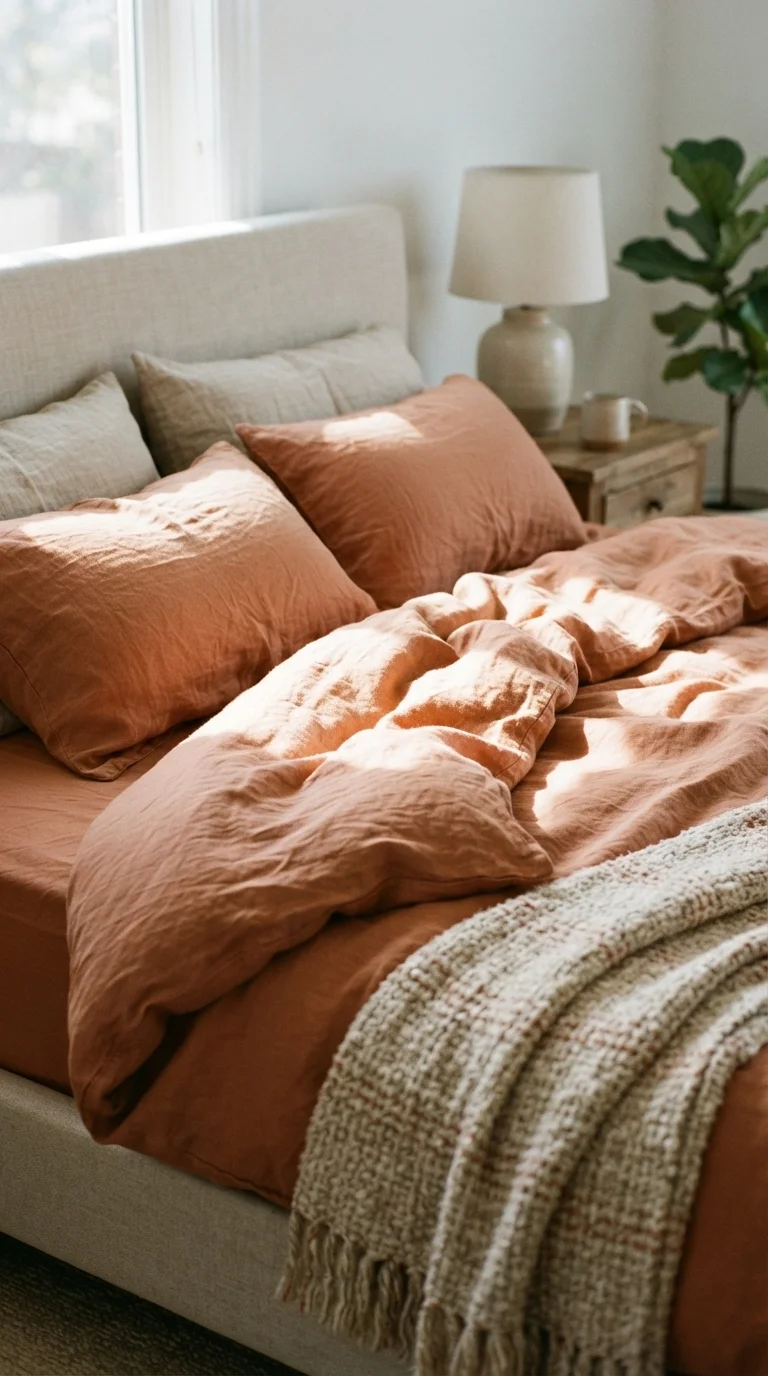 12 Summer Bedroom Decor Ideas 2026 Cozy Bedroom Inspo 1. Embrace Breathable Belgian Linen Bedding