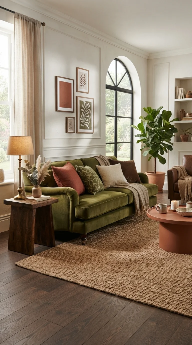 1. Embrace Deep Earth Tones for Grounding