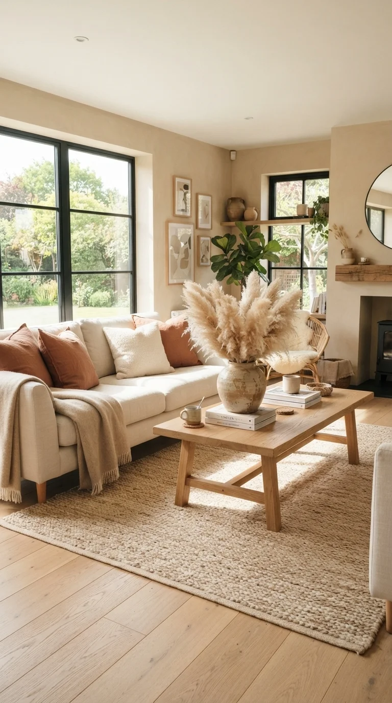 1. Embrace Warm Neutrals and Terracotta Accents