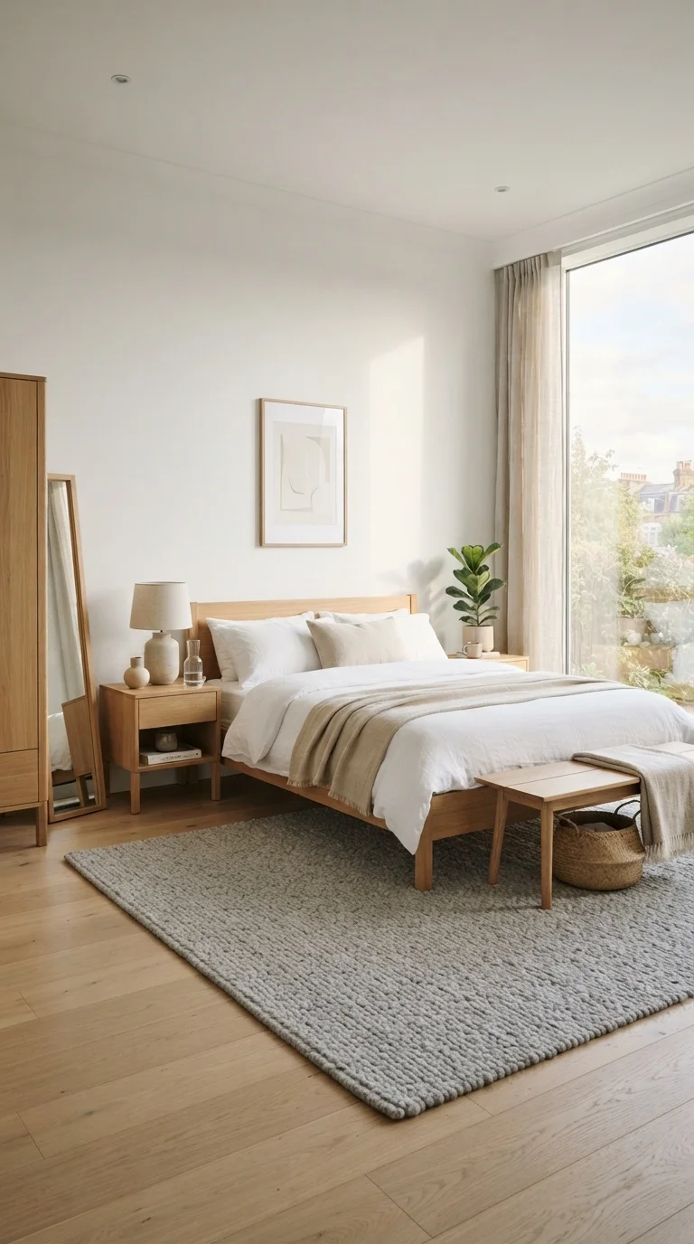 1. Scandi-Minimalist Light Oak Suites