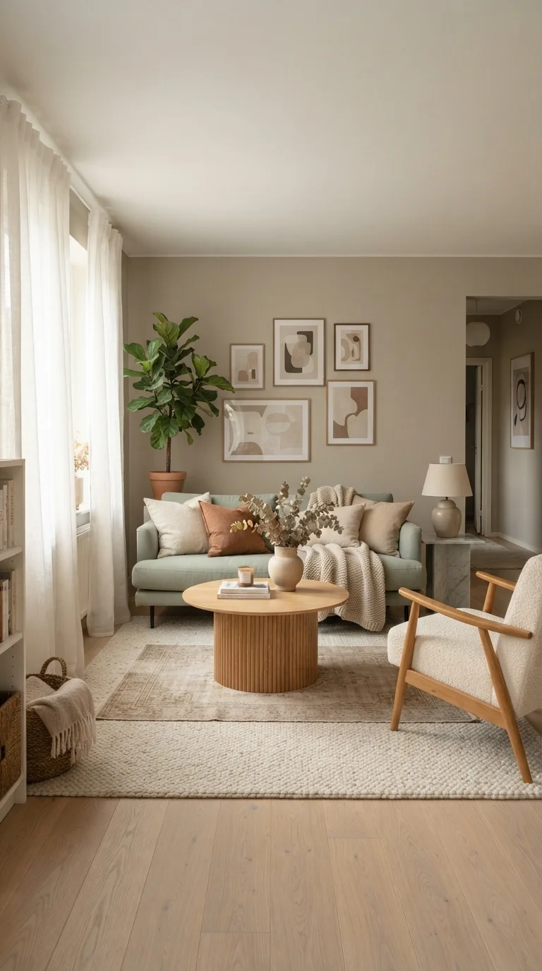 1. Softened Minimalist Color Palettes