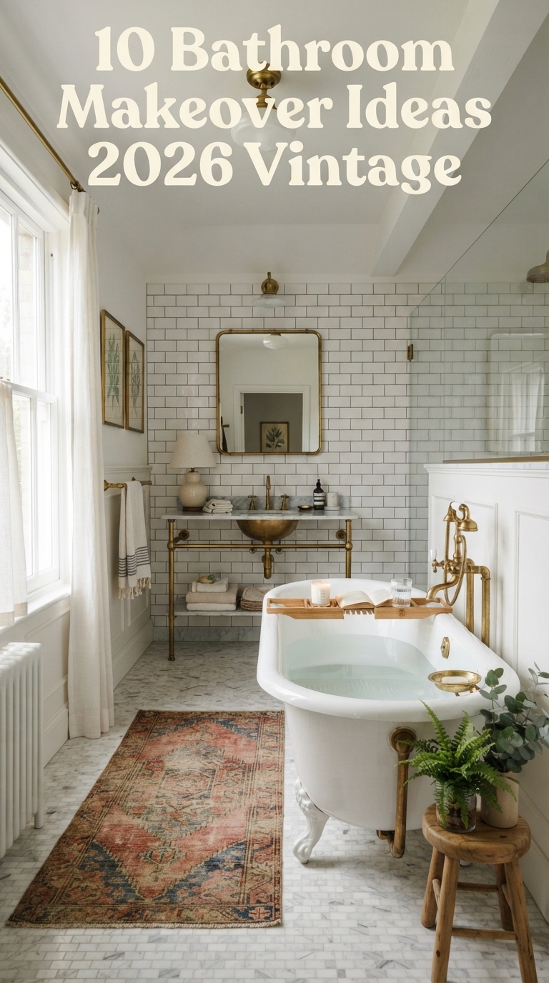10 Bathroom Makeover Ideas 2026 Vintage