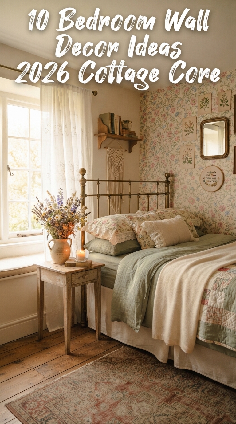 10 Bedroom Wall Decor Ideas 2026 Cottage Core