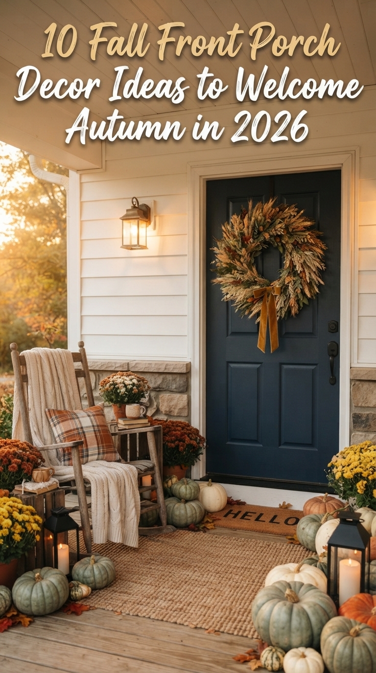 10 Fall Front Porch Decor Ideas to Welcome Autumn in 2026