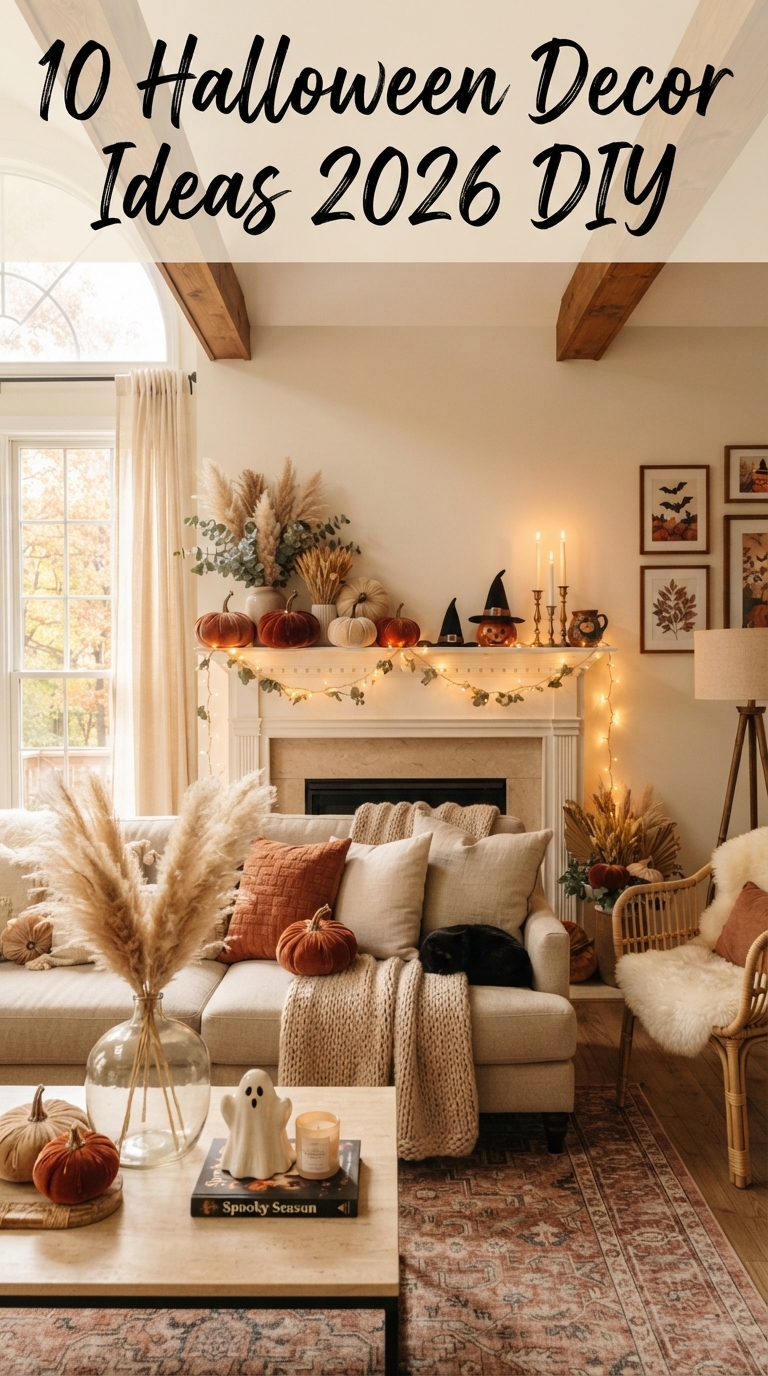10 Halloween Decor Ideas 2026 DIY