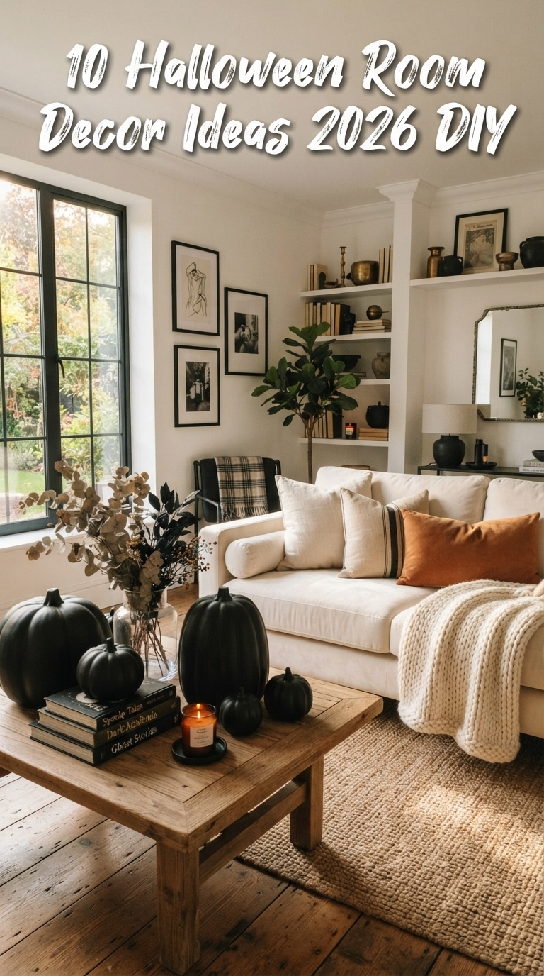 10 Halloween Room Decor Ideas 2026 DIY