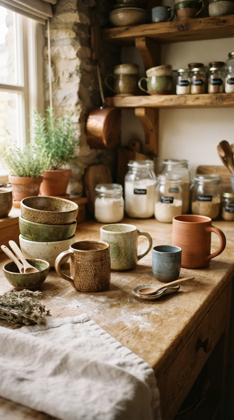10. Artisanal Ceramic and Pottery Displays
