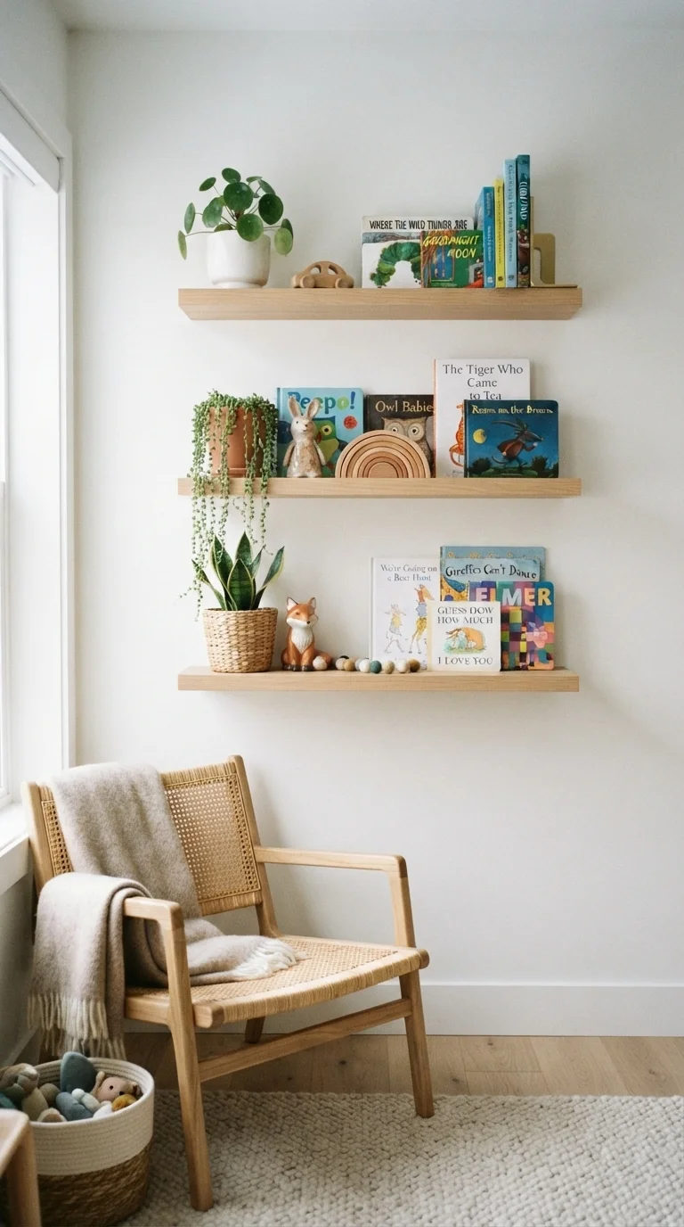 10. Floating Shelves for Display