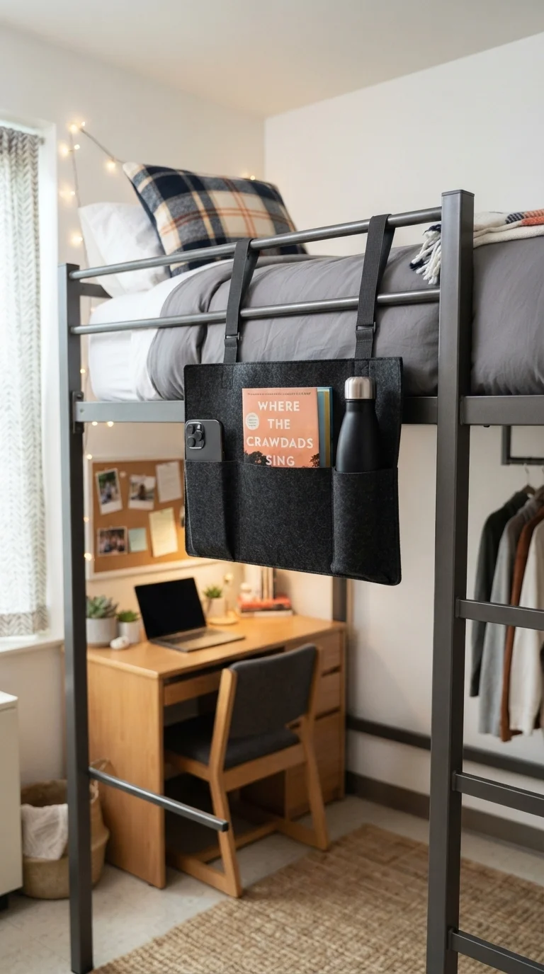 10. Hidden Bedside Storage Solutions