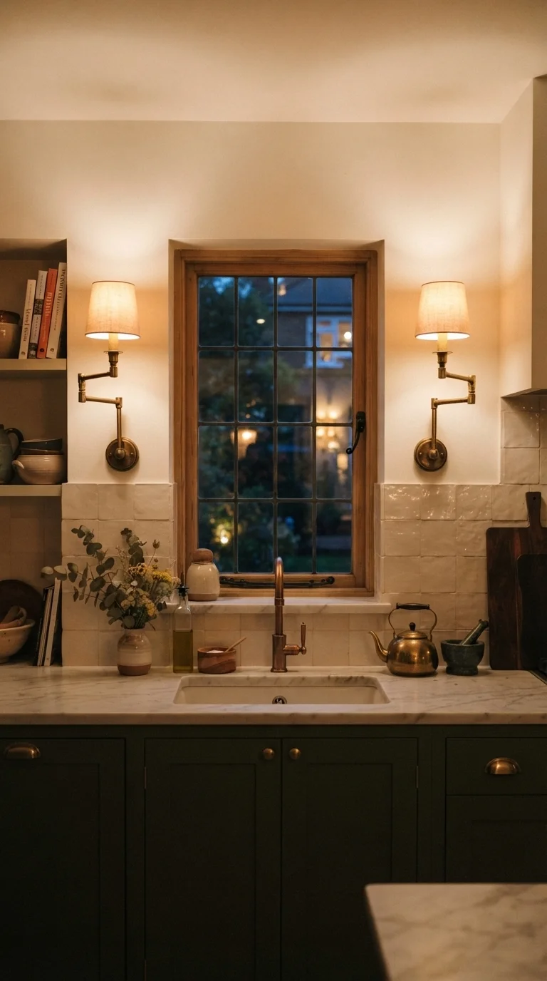 10. Layered Lighting with Sconces