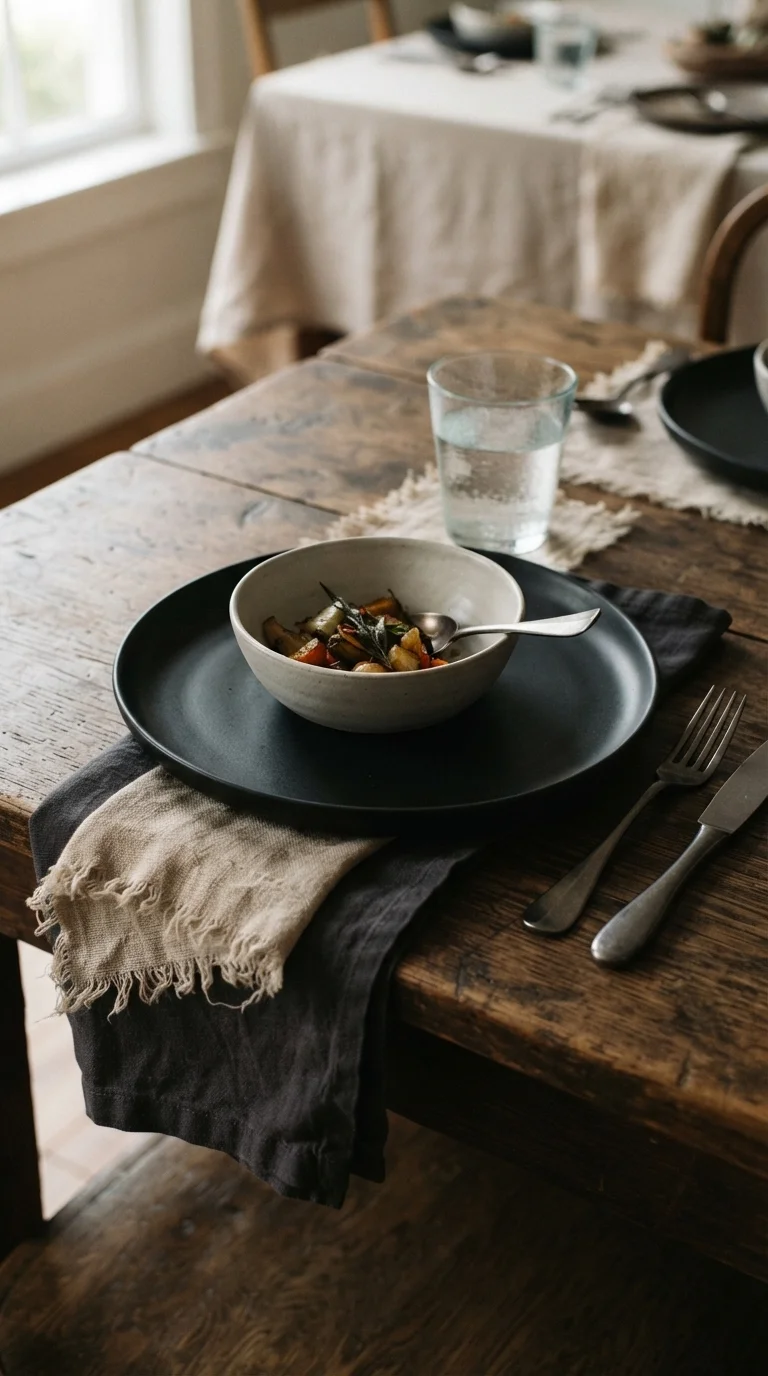 10. Layered Texture Napkins