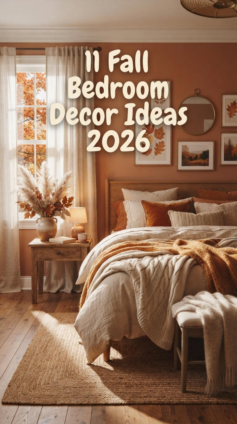 11 Fall Bedroom Decor Ideas 2026