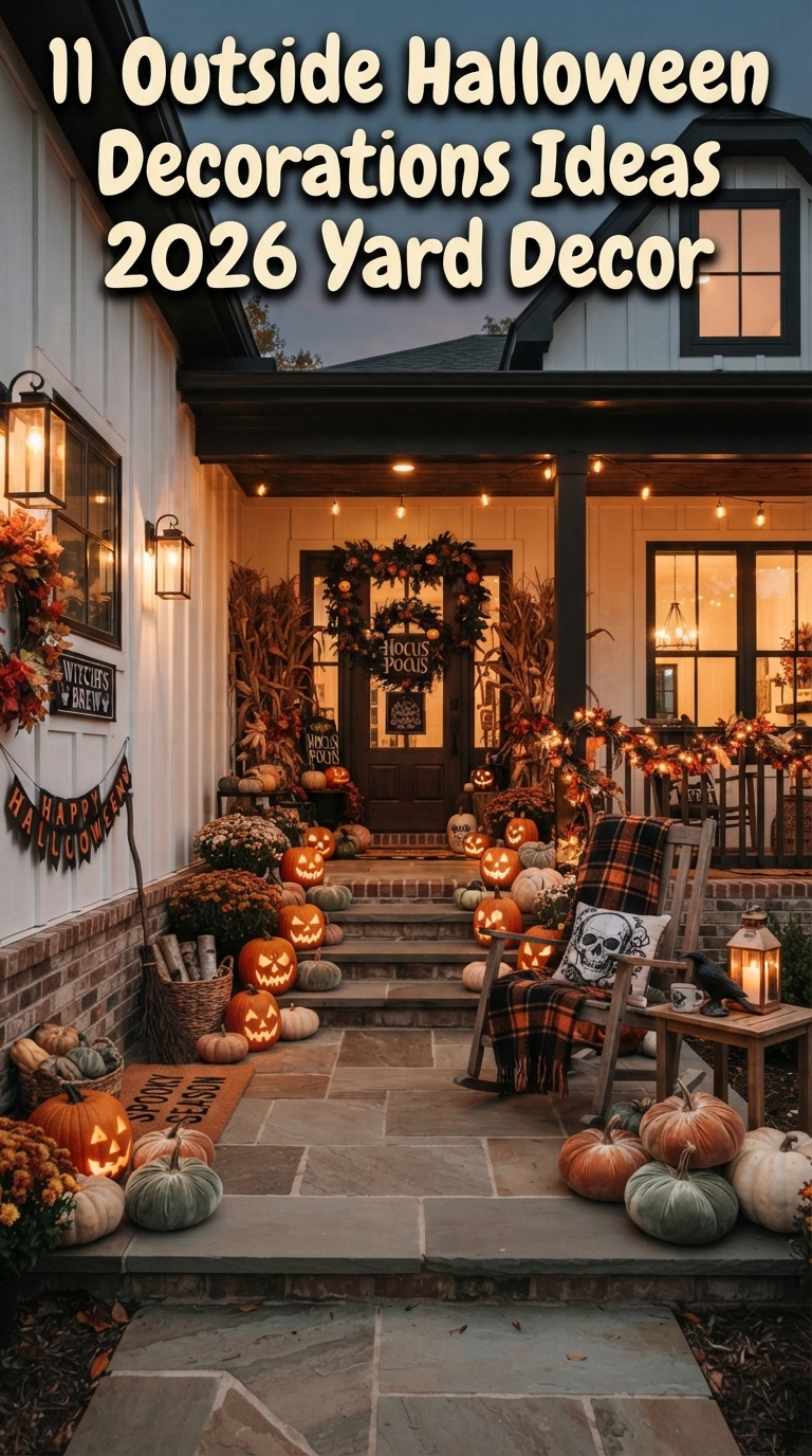 11 Outside Halloween Decorations Ideas 2026 Yard Decor