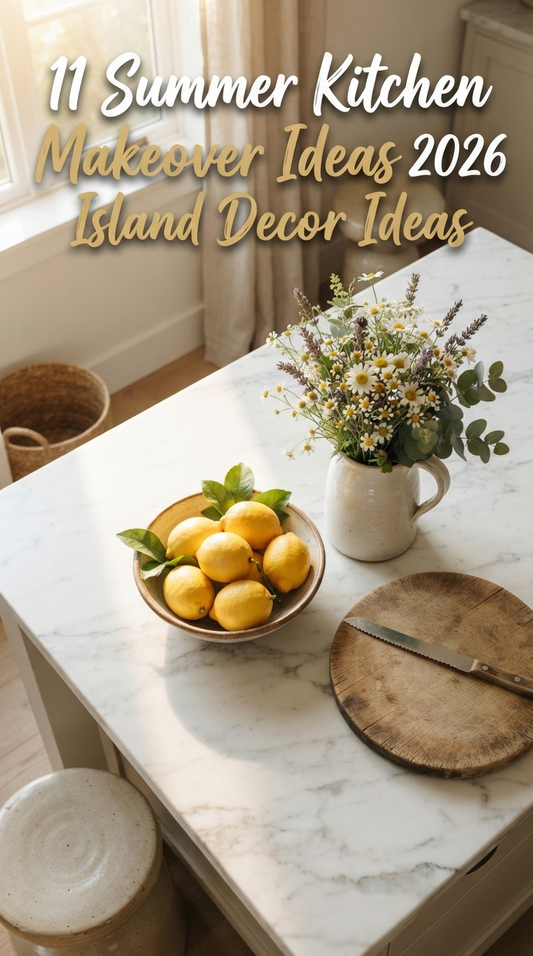 11 Summer Kitchen Makeover Ideas 2026 Island Decor Ideas