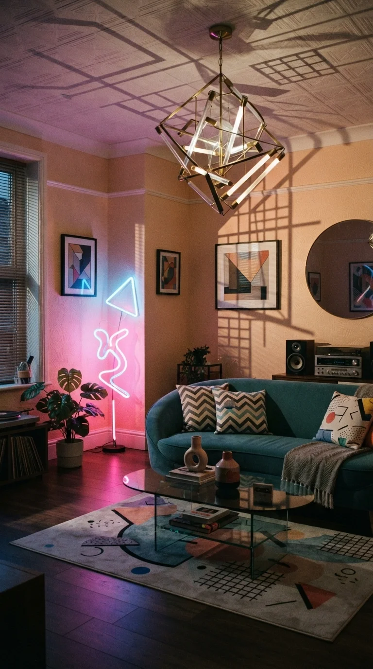 11. Retro-Futurist Lighting Fixtures