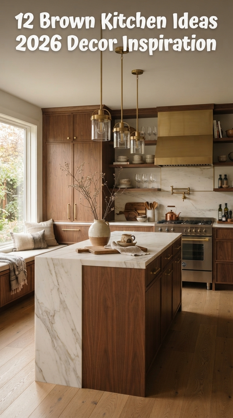 12 Brown Kitchen Ideas 2026 Decor Inspiration