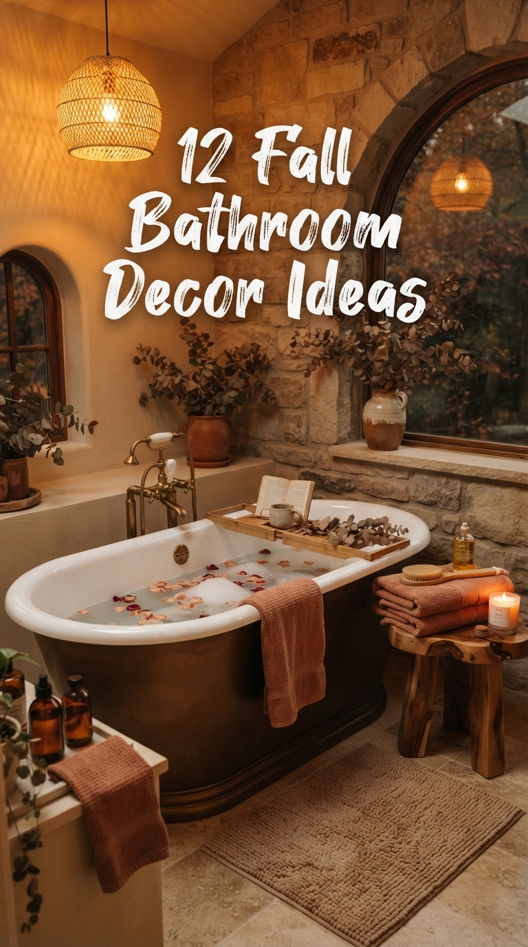 12 Fall Bathroom Decor Ideas to Create a Warm Autumn Retreat in 2026