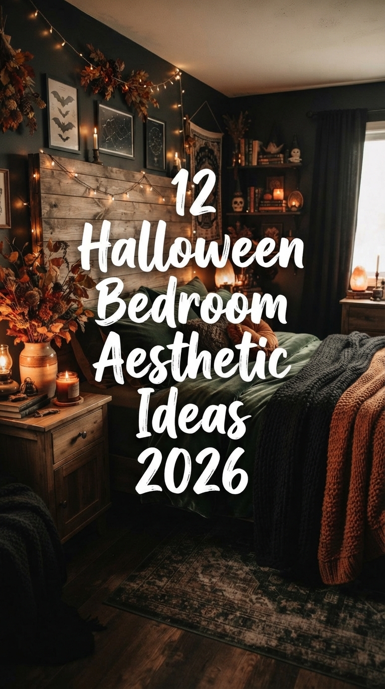 12 Halloween Bedroom Aesthetic Ideas 2026