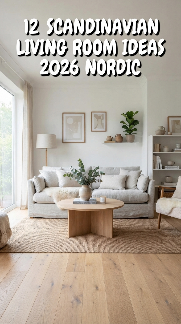 12 Scandinavian Living Room Ideas 2026 Nordic