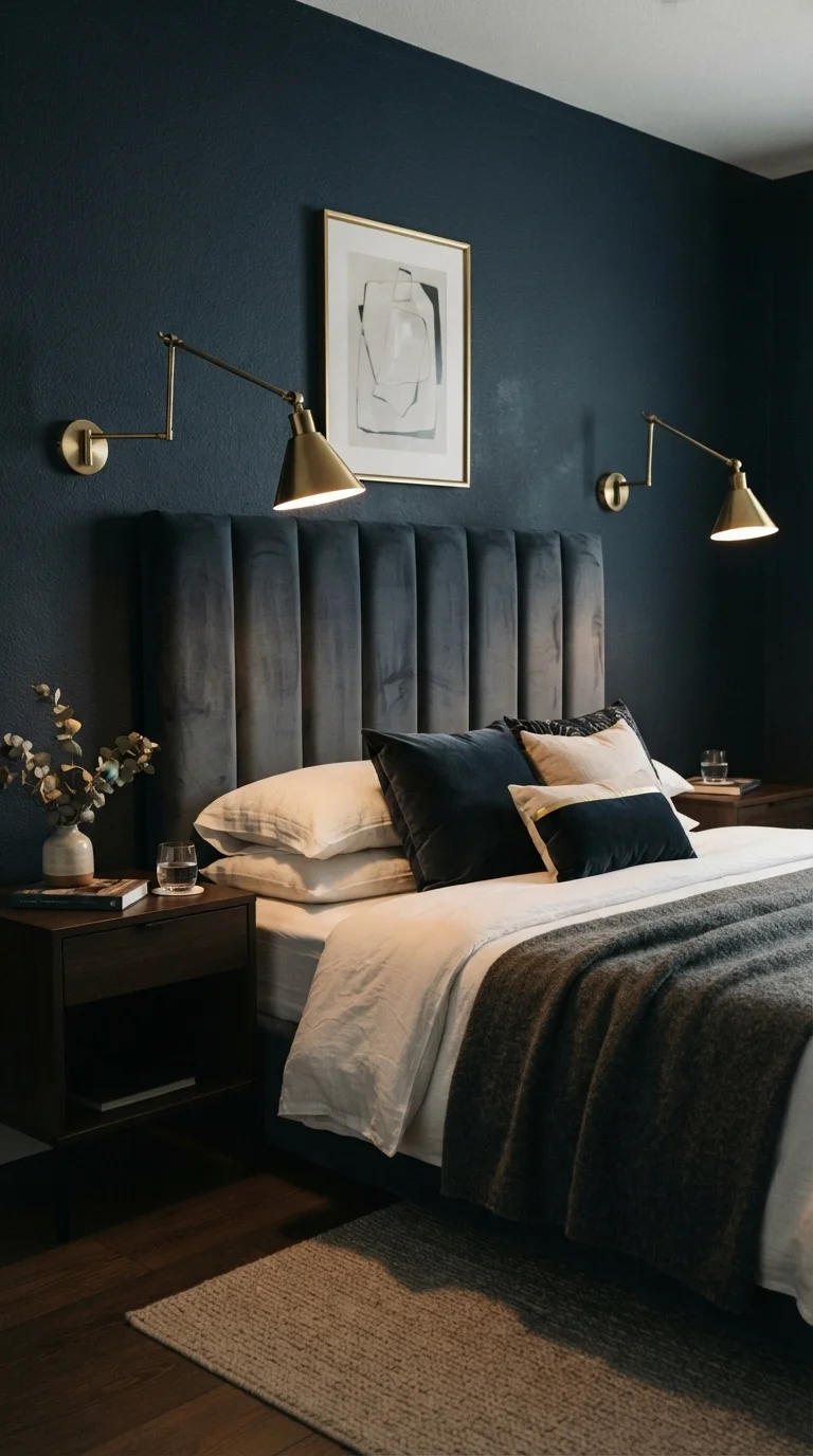2. Brass Adjustable Wall Sconces