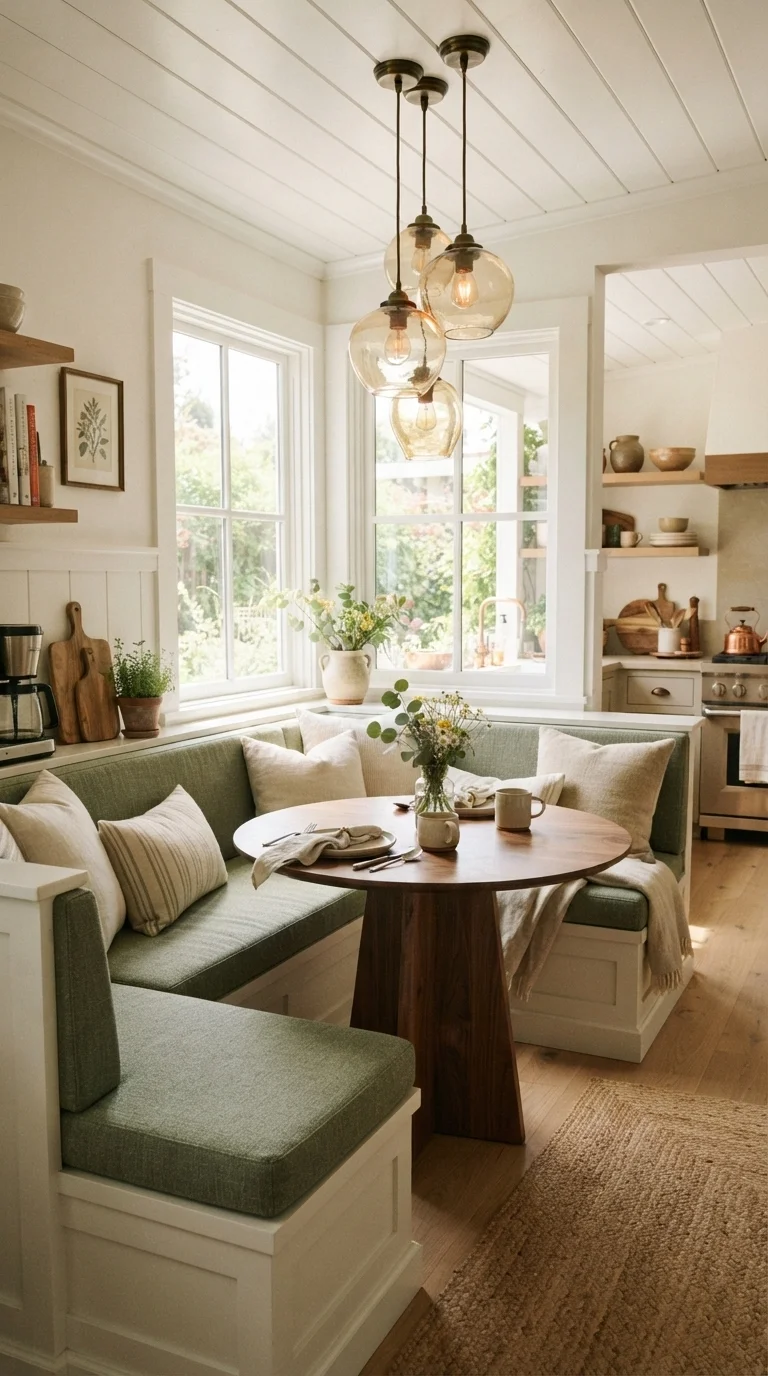 2. Integrated Dining Nooks for Intimacy