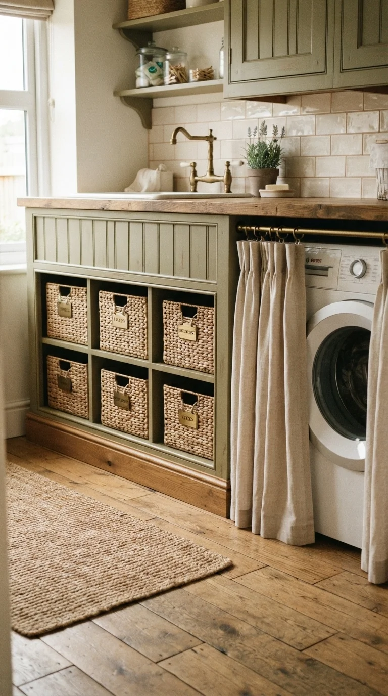 2. Woven Seagrass Basket Arrays