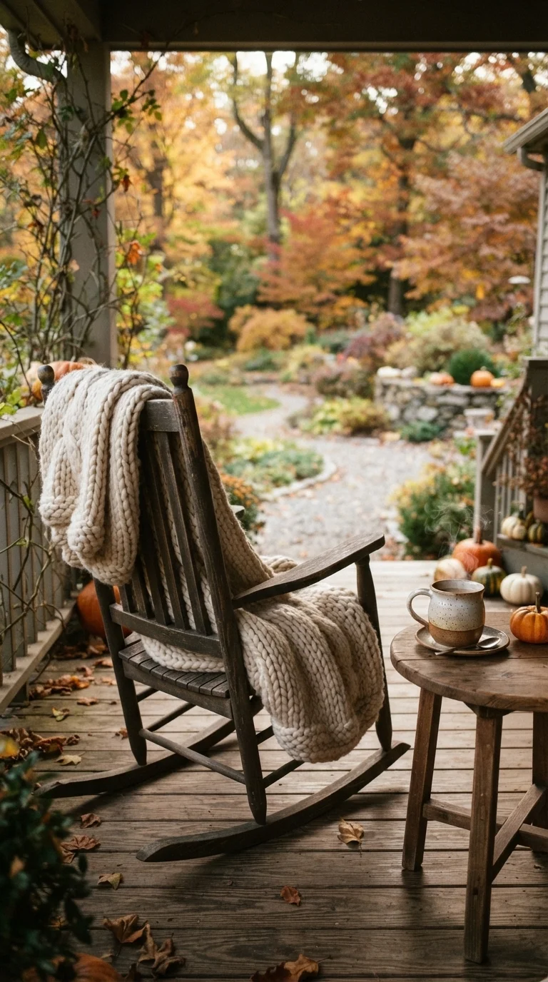 3. Cozy Seating with Woolen Throw Accents