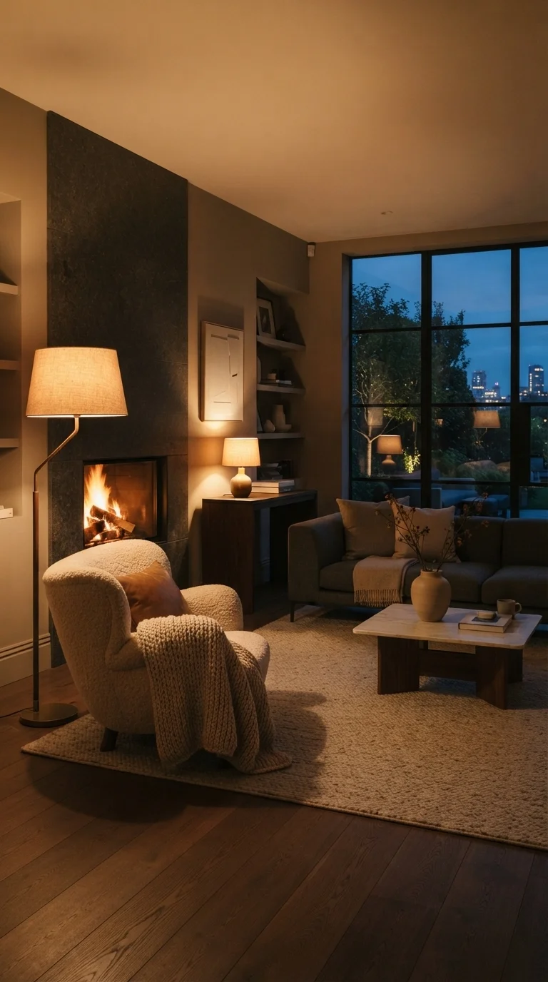 3. Curate Ambient Lighting for Evening Warmth