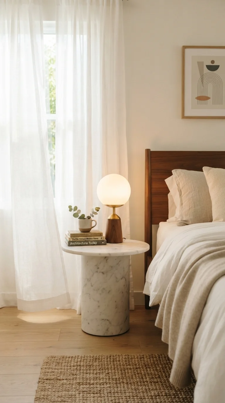 3. Frosted Glass Globe Lamps