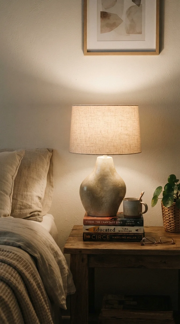 12 Summer Bedroom Decor Ideas 2026 Cozy Bedroom Inspo 3. Incorporate Sculptural Ceramic Lighting