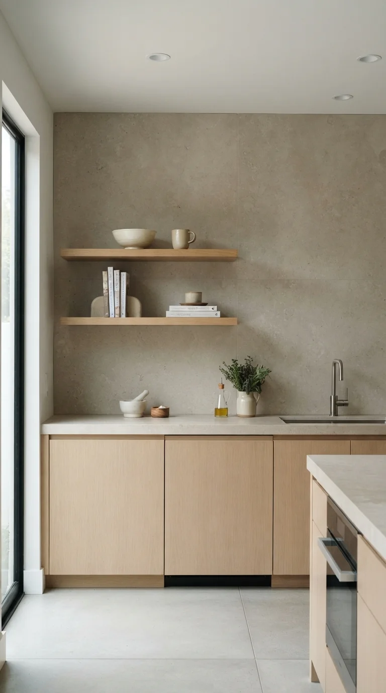 3. Integrated Natural Stone Backsplashes