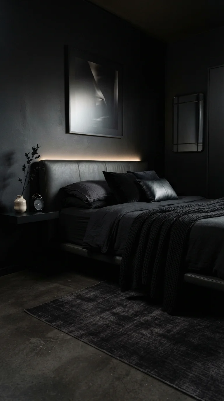 3. Monochromatic Obsidian Sanctuary