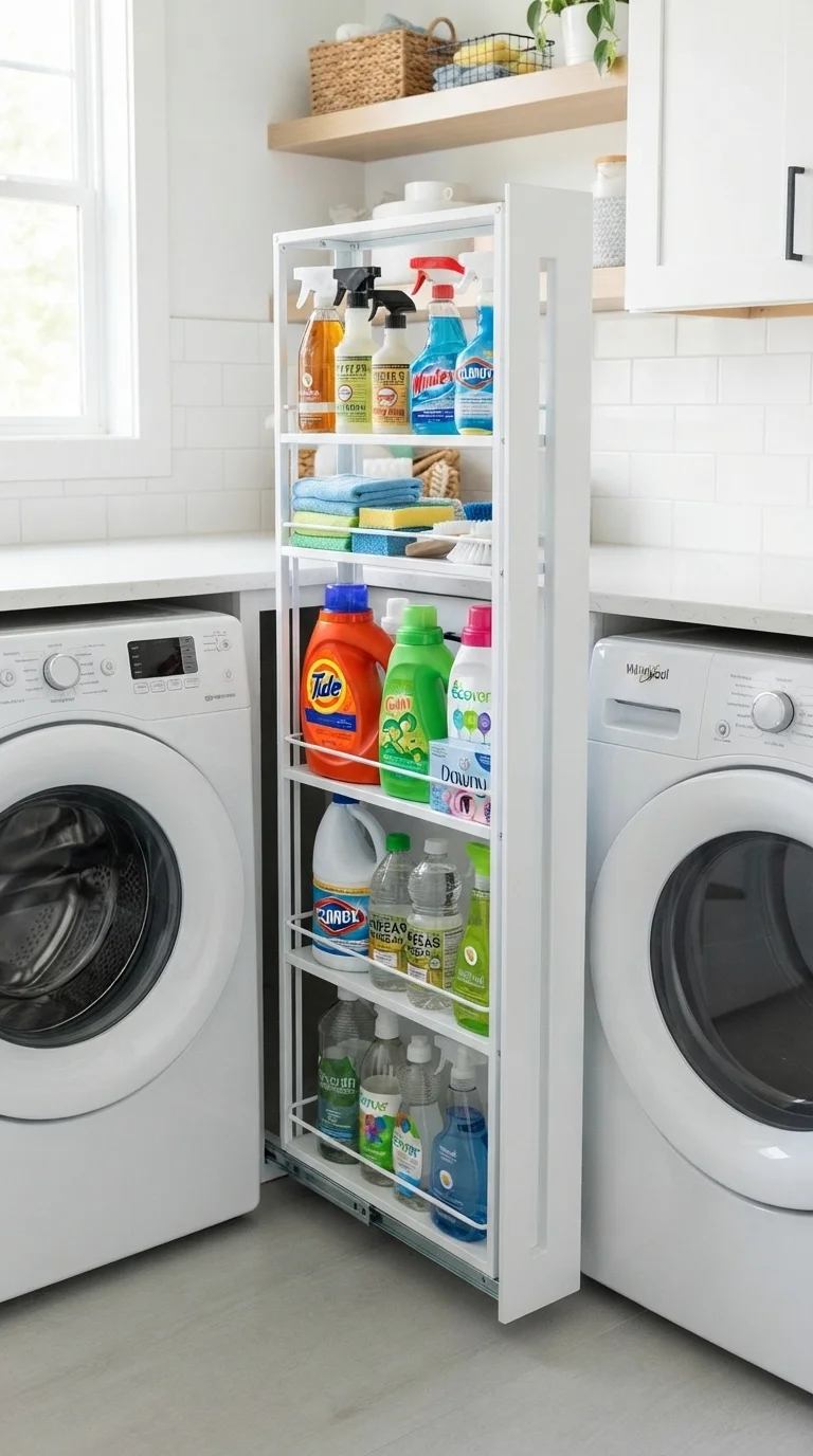 3. Pull-Out Slim Utility Towers