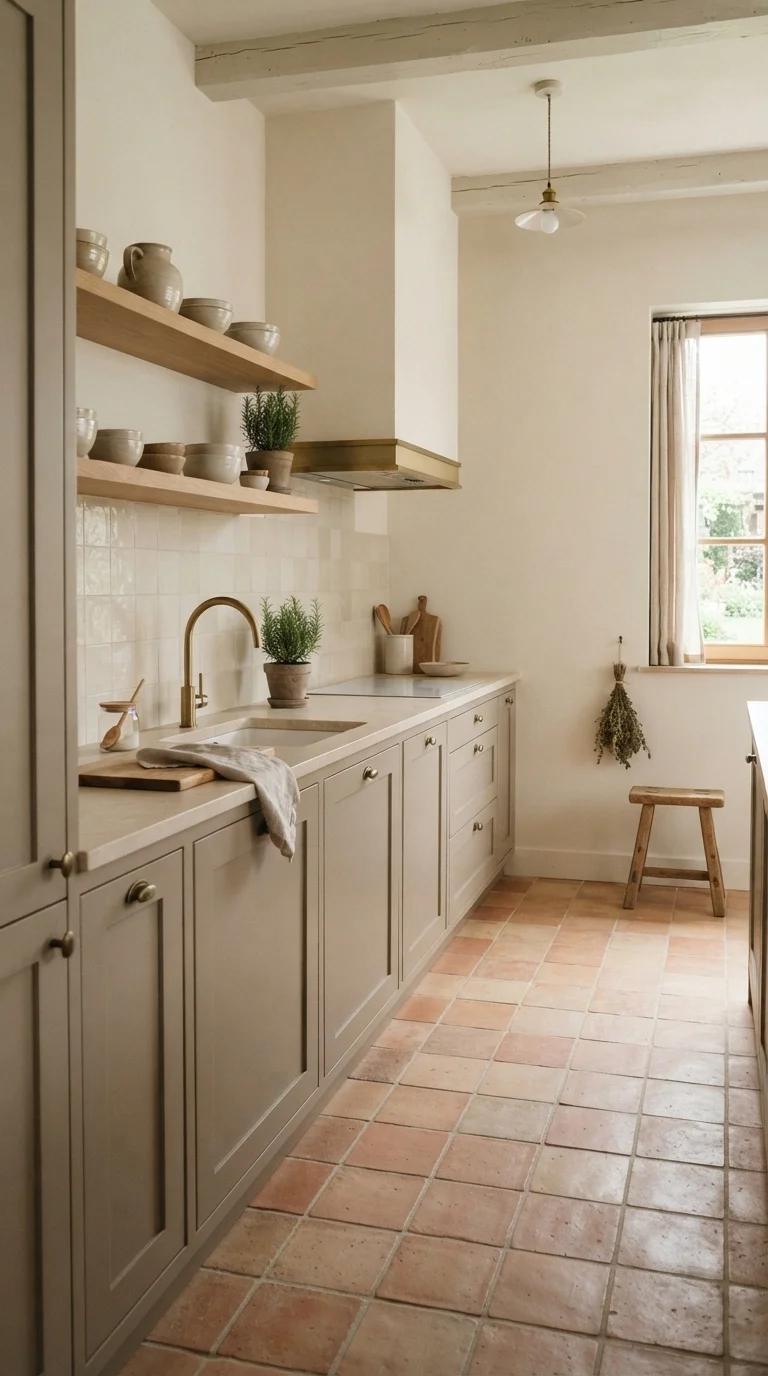 3. Soft Taupe and Cream Layering