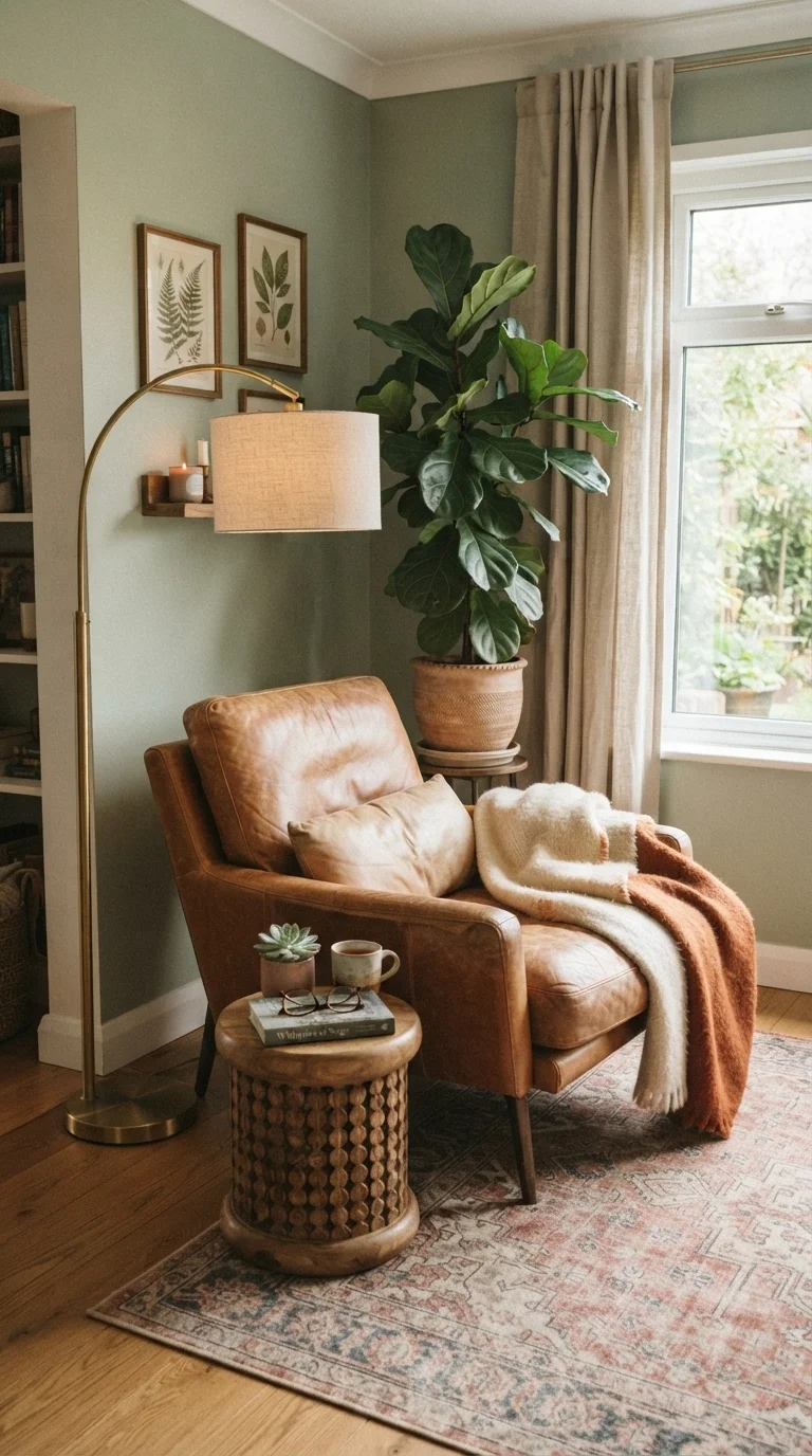10 Accent Chairs For Living Room 2026 Layout 3. The Floating Reading Nook