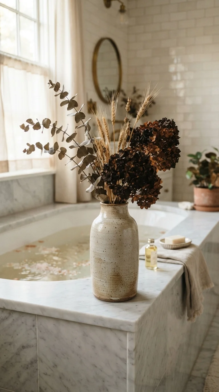 4. Add Dried Botanical Arrangements