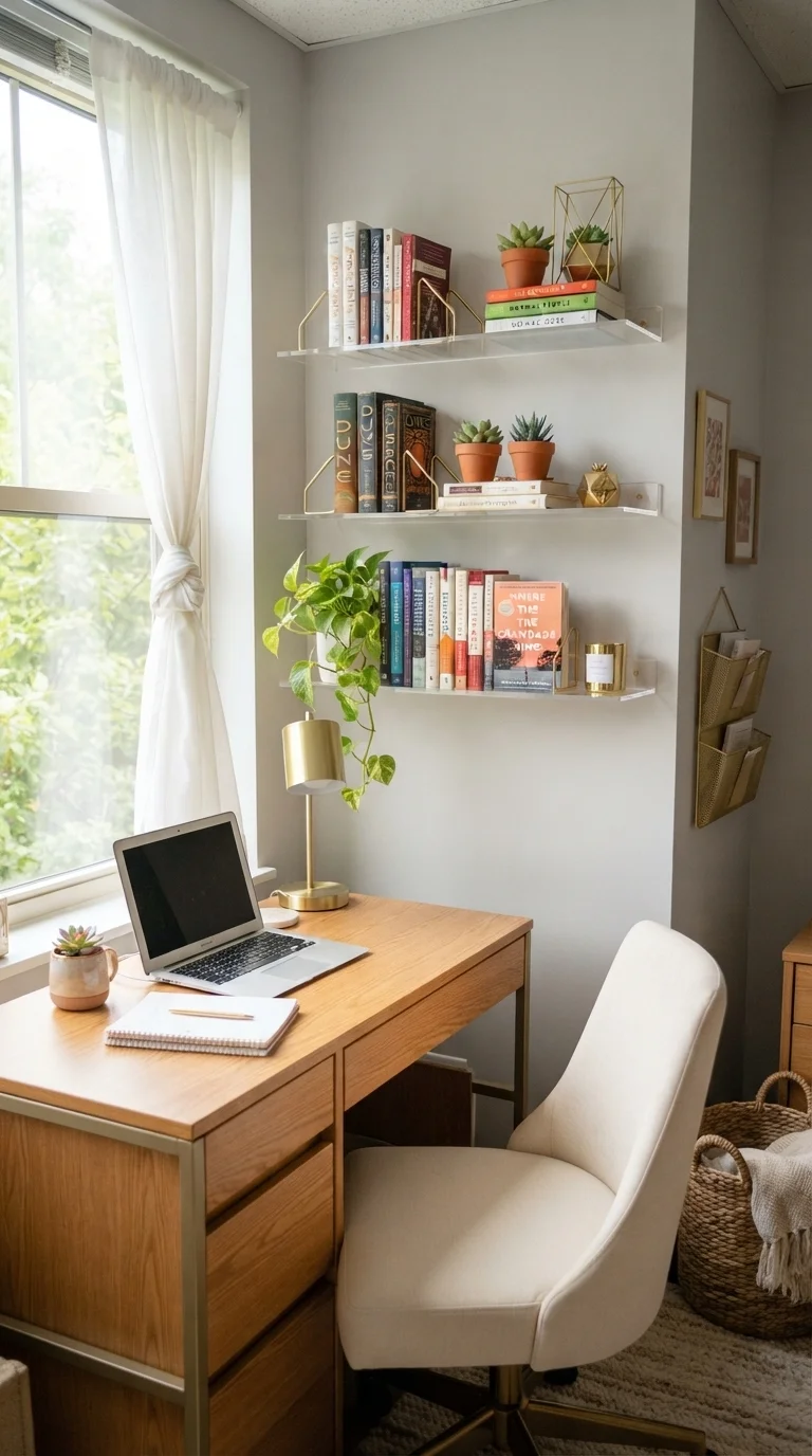 4. Floating Storage for Vertical Space