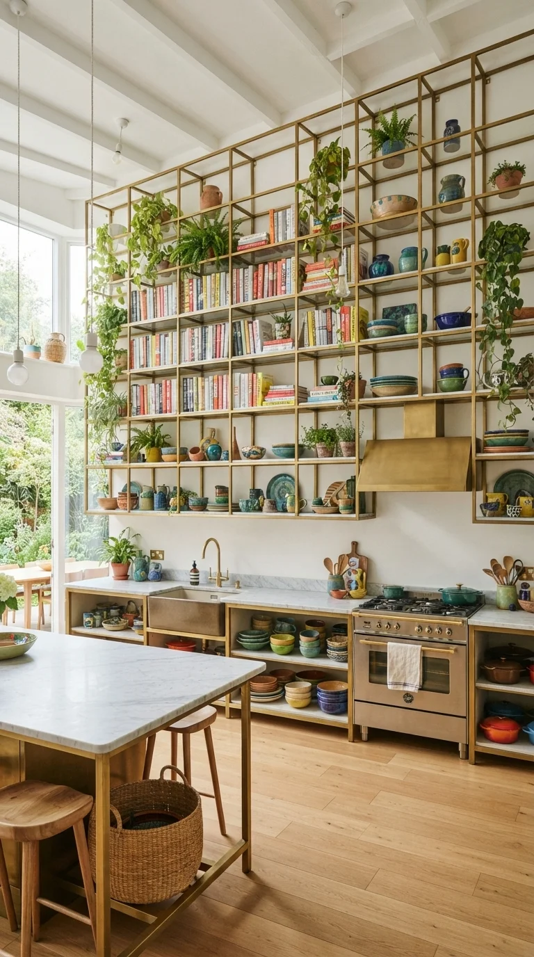 4. Floor-to-Ceiling Open Grid