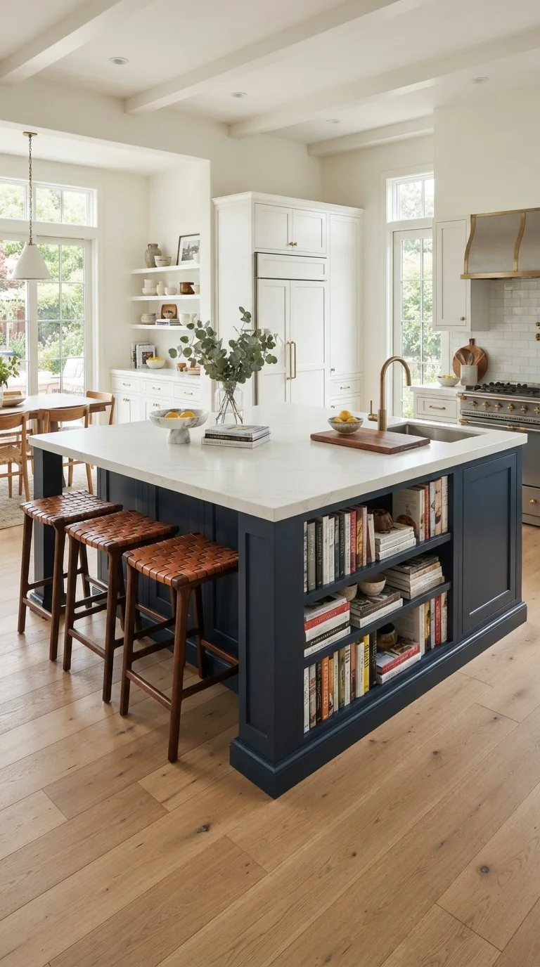 4. Multi-Functional Kitchen Islands