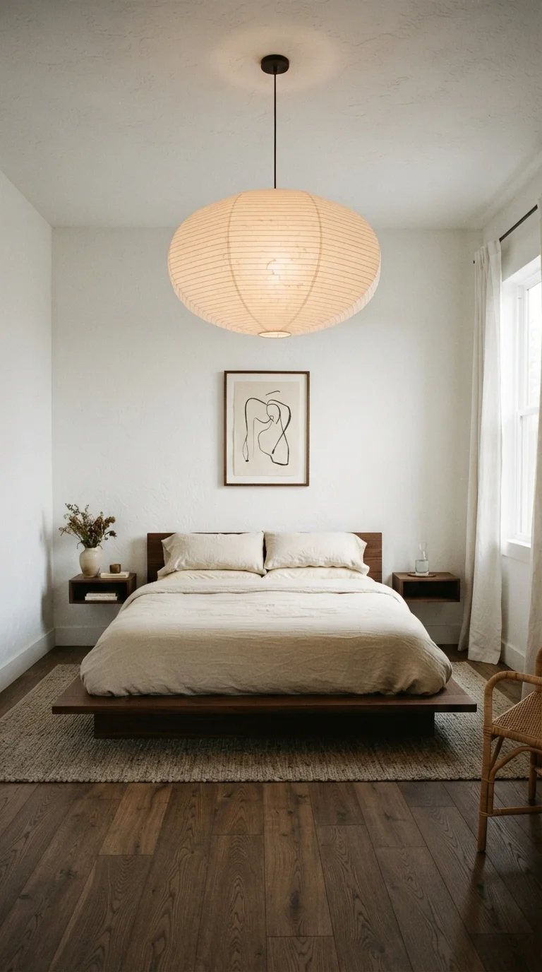 4. Statement Sculptural Lighting Fixtures