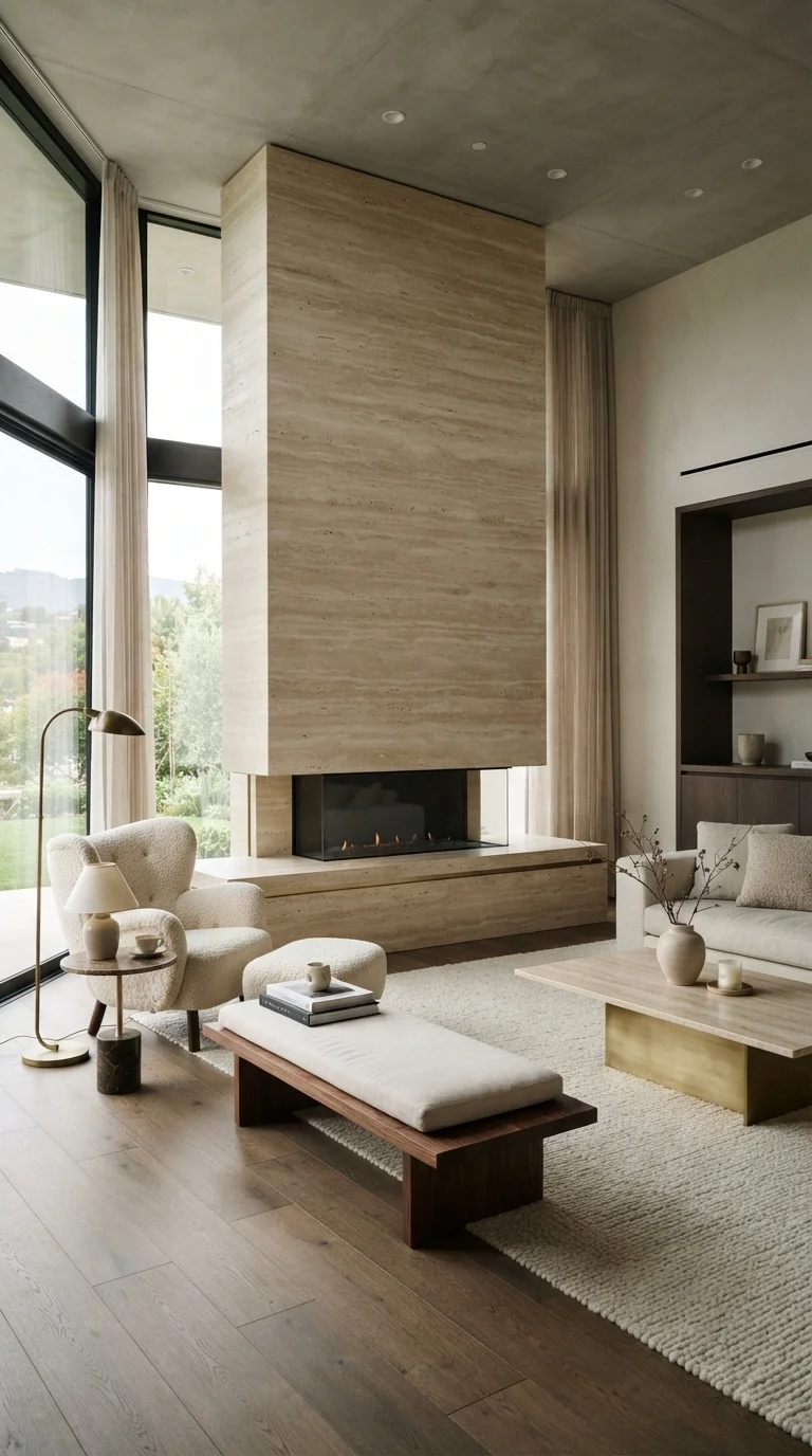 4. Statement Stone Fireplace Focal Points