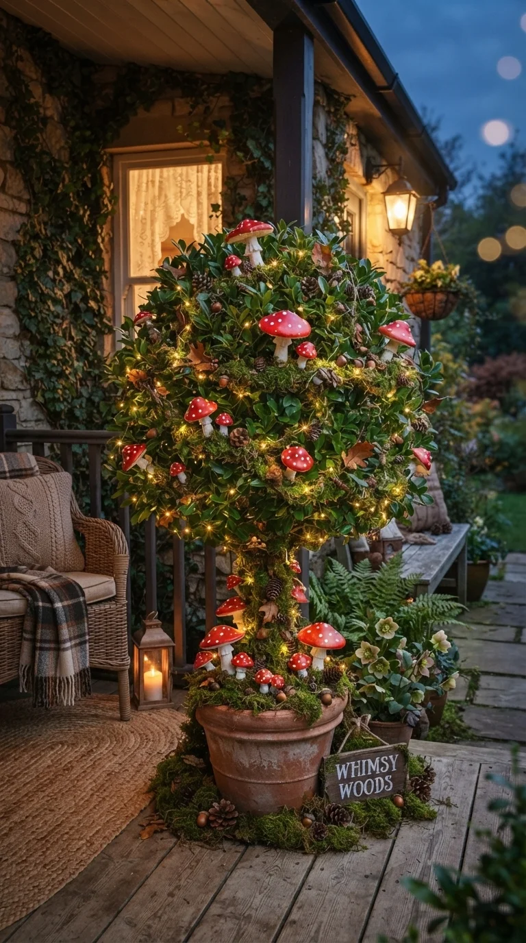 4. The Enchanted Forest Mushroom Tree