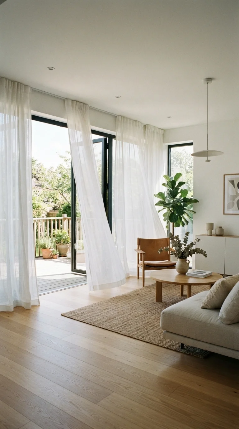 4. Utilize Sheer Window Treatments for Soft Light