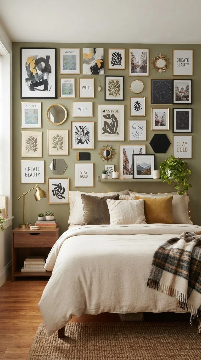 5. Curated Gallery Wall