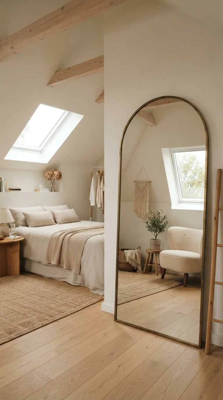 5. Floor-to-Ceiling Vertical Mirrors