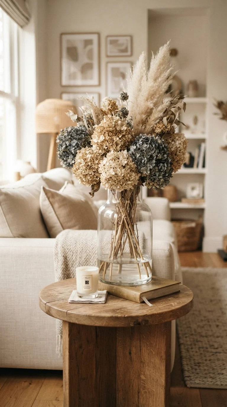 5. Incorporate Dried Florals and Natural Elements