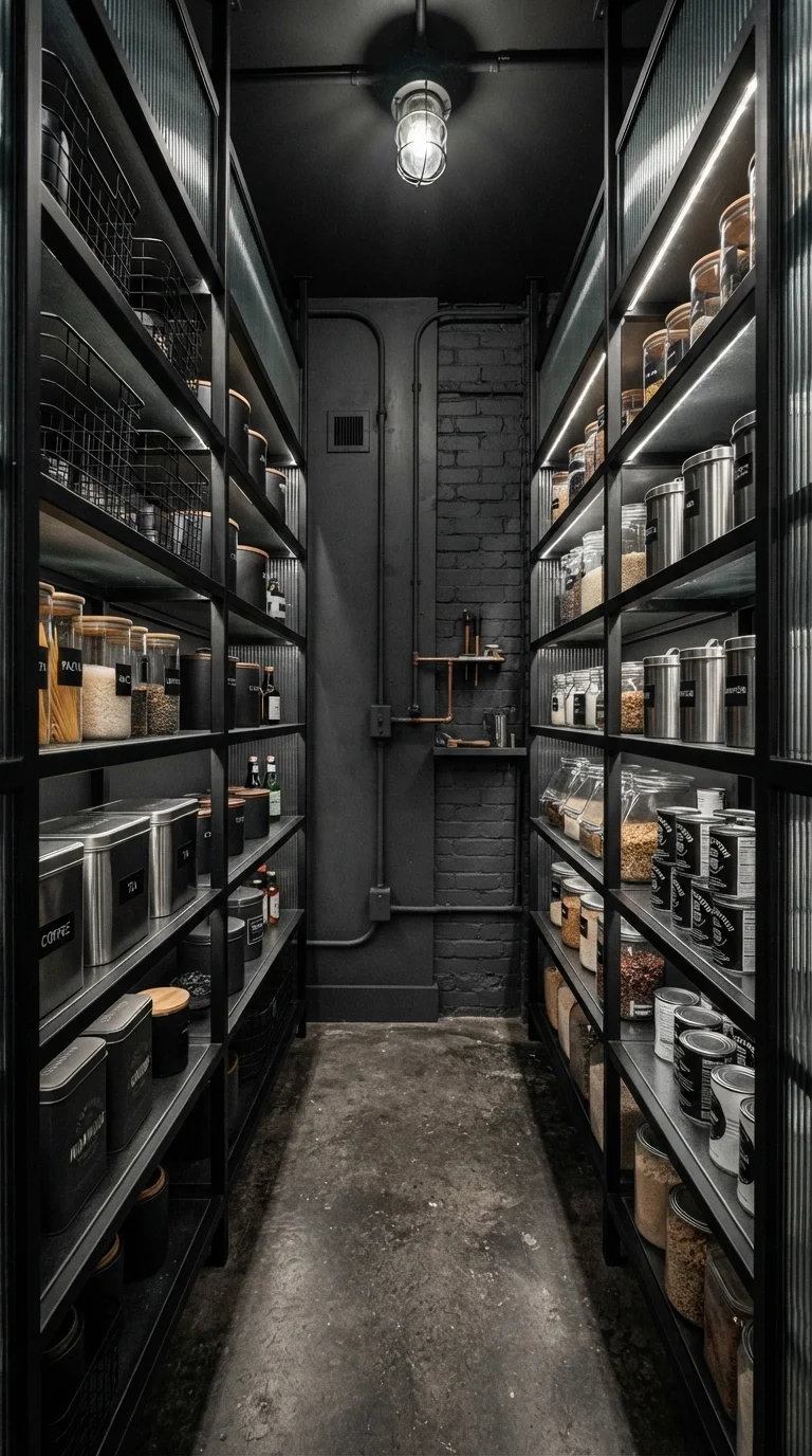 5. Industrial Metal and Glass