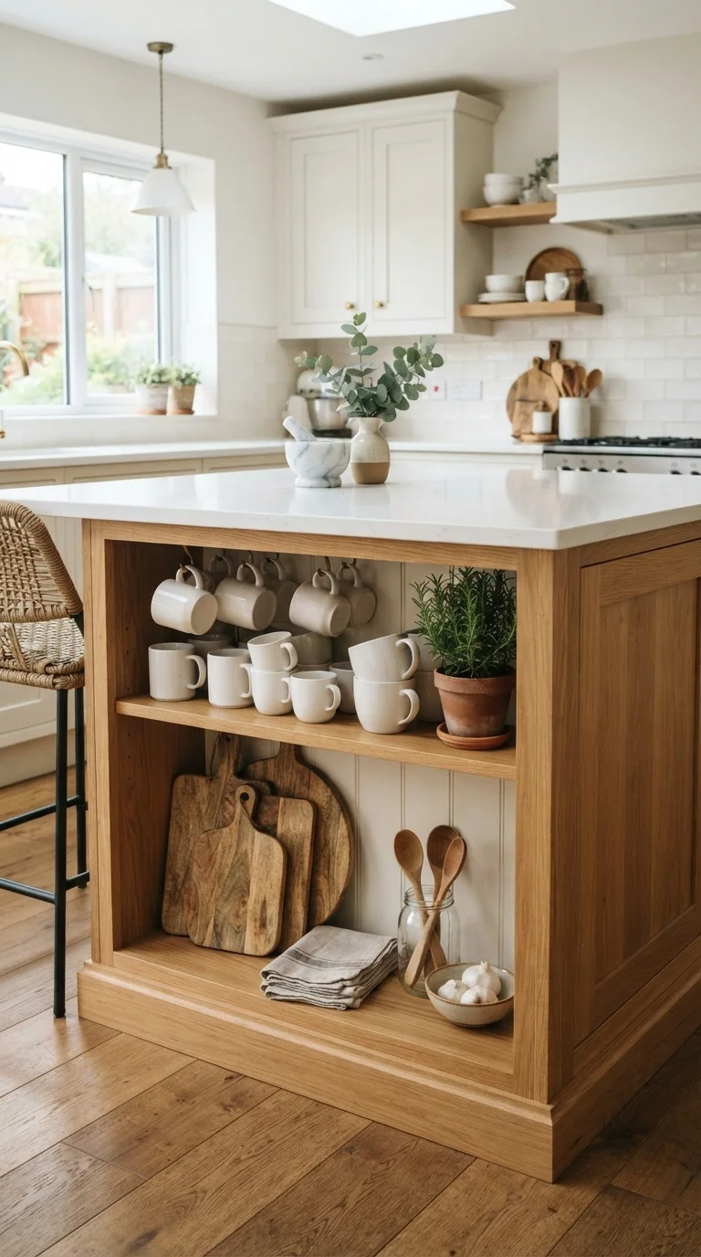 5. Introduce Open Shelving Displays